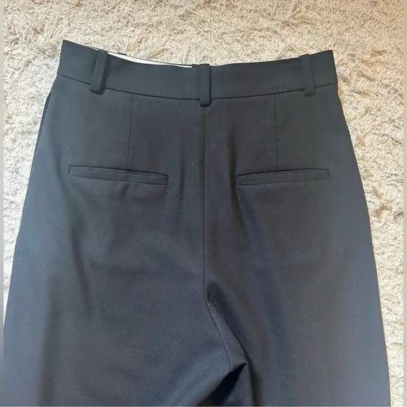 & OTHER STORIES Black Tapered Pleated Trouser | 6 - Picture 4 of 7
